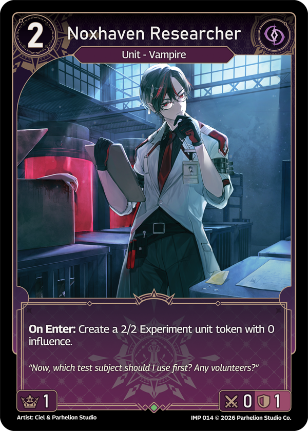 Noxhaven Researcher
