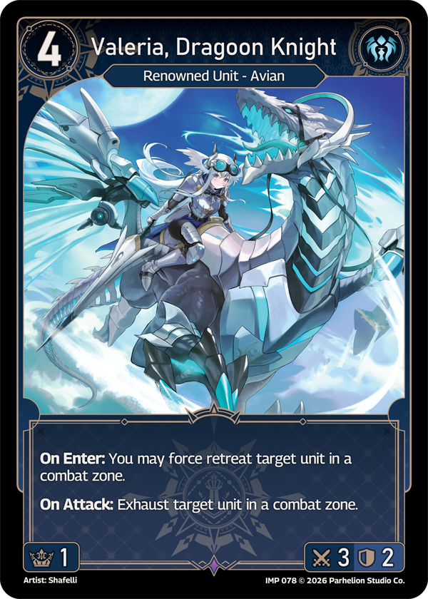 Valeria, Dragoon Knight